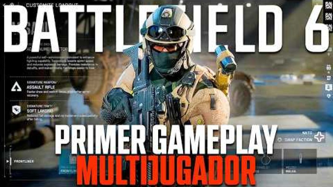⁣BATTLEFIELD 6 PRIMER GAMEPLAY MULTIJUGADOR